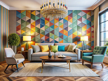 Geometric and Abstract Patterns in Modern Interiors