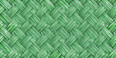 Eco-friendly Green Woven Haven wallpaper in a modern living room, showcasing sustainable elegance and nature-inspired decor.