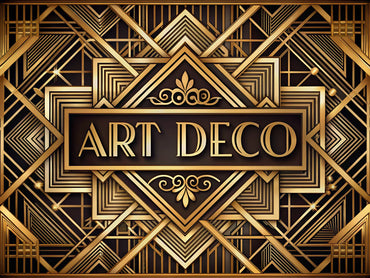 Art Deco feature image showcasing geometric patterns and elegant designs that reflect vintage charm in interior design.