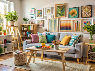 DIY home decor ideas with custom designs and personalized touches