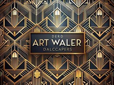 Art Deco Wallpaper Elegance - Geometric Patterns and Bold Colors