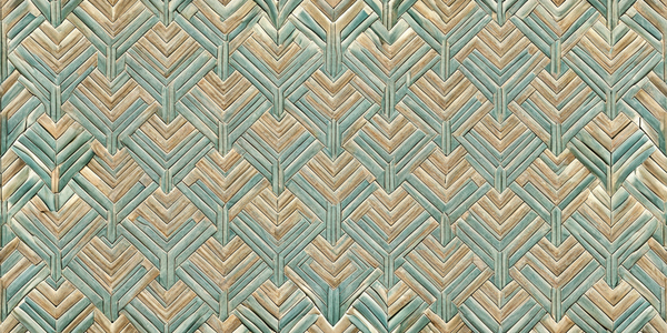 Rustic Chevron Weave